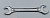 Ключ гаечный двусторонний 12*14 DROP FORGED         