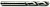 Сверло ц/х ф4,7 INS TOOLS ф4,7х24х58 Solid Carbide Drills DIN1897