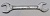 Ключ гаечный двусторонний 22*24 DROP FORGED           